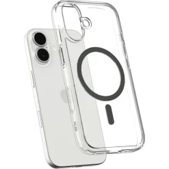 ETUI SPIGEN IPHONE 17 ULTRA HYBRID MAG MAGSAFE CLEAR/GRAPHITE