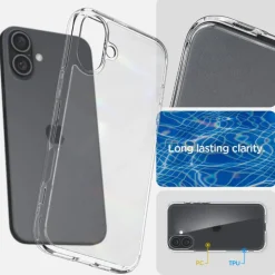 ETUI SPIGEN IPHONE 16 ULTRA HYBRID MATOWE PRZEZROCZYSTE