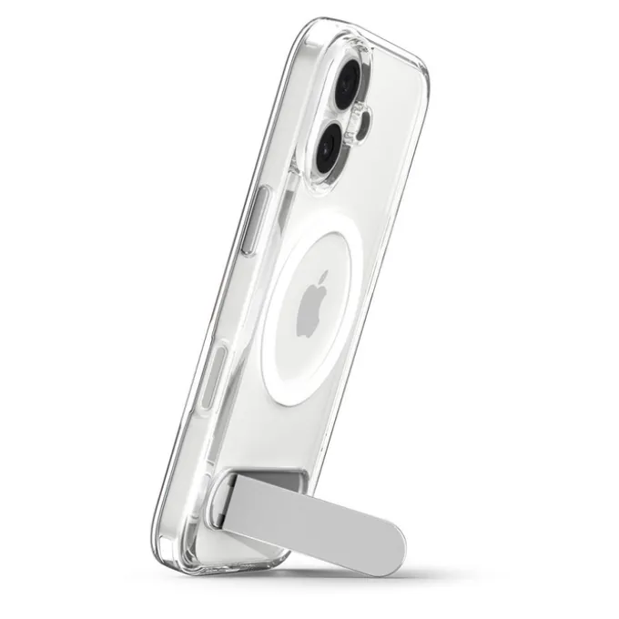 ETUI SPIGEN IPHONE 17 ULTRA HYBRID ”S” MAG MAGSAFE CLEAR/WHITE