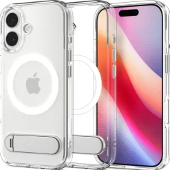 ETUI SPIGEN IPHONE 17 ULTRA HYBRID ”S” MAG MAGSAFE CLEAR/WHITE