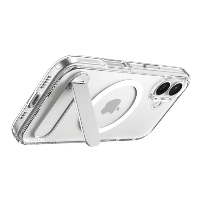 ETUI SPIGEN IPHONE 17 ULTRA HYBRID ”S” MAG MAGSAFE CLEAR/WHITE