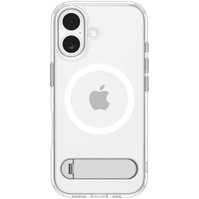 ETUI SPIGEN IPHONE 17 ULTRA HYBRID ”S” MAG MAGSAFE CLEAR/WHITE