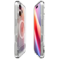ETUI SPIGEN IPHONE 17 ULTRA HYBRID ”S” MAG MAGSAFE CLEAR/WHITE