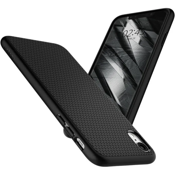 Etui SPIGEN iPhone XR Liquid Air Czarne Case