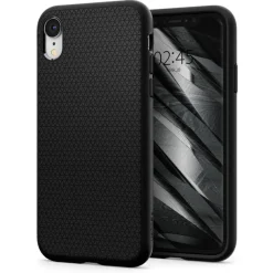 Etui SPIGEN iPhone XR Liquid Air Czarne Case