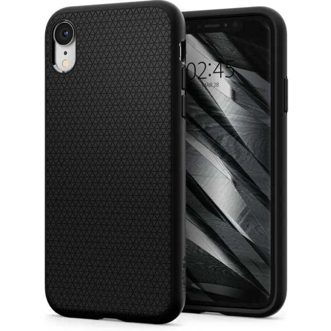 Etui SPIGEN iPhone XR Liquid Air Czarne Case