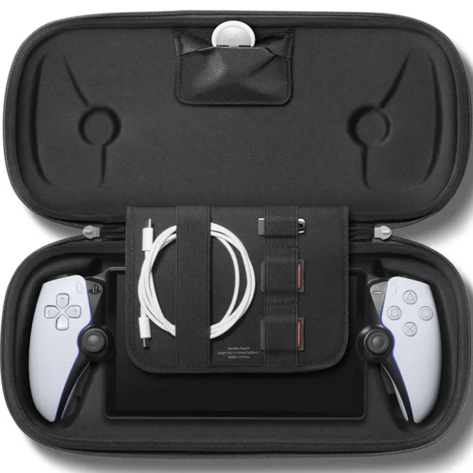 ETUI SPIGEN KLASDEN POUCH SONY PLAYSTATION PORTAL REMOTE CHARCOAL GREY