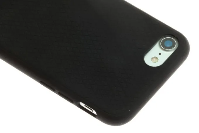 Etui SPIGEN Liquid Air Apple iPhone SE 2022 2020 7 8 Black Czarne Case