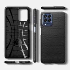 Etui SPIGEN LIQUID AIR GALAXY M53 5G MATTE BLACK