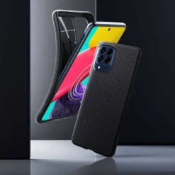 Etui SPIGEN LIQUID AIR GALAXY M53 5G MATTE BLACK