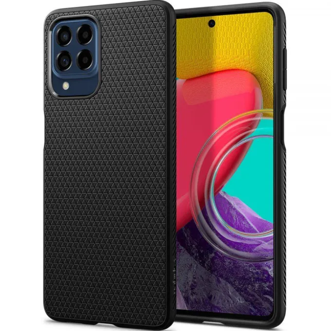 Etui SPIGEN LIQUID AIR GALAXY M53 5G MATTE BLACK