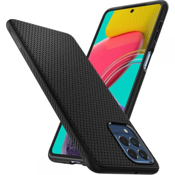 Etui SPIGEN LIQUID AIR GALAXY M53 5G MATTE BLACK