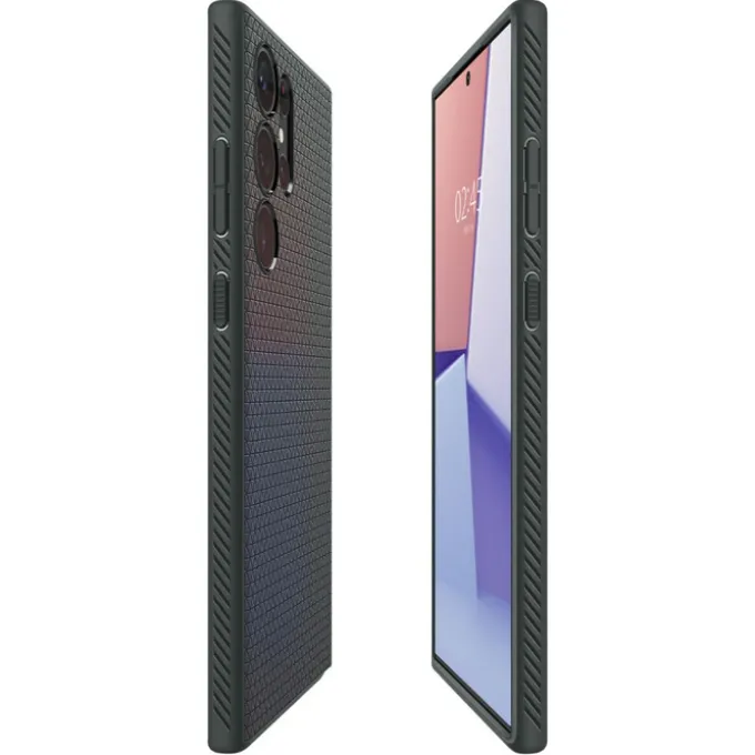 Etui Spigen Liquid Air Galaxy S23 Ultra Abyss Green Case