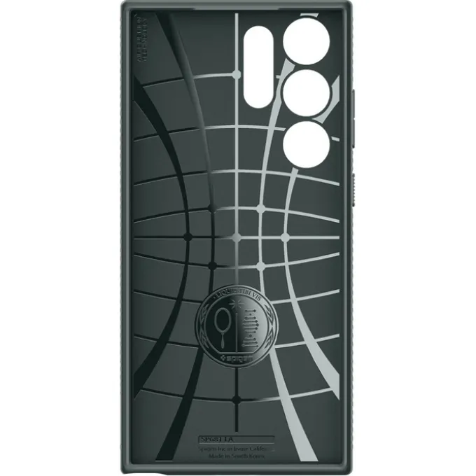 Etui Spigen Liquid Air Galaxy S23 Ultra Abyss Green Case