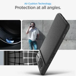 Etui Spigen Liquid Air Google Pixel 8 Matte Black Case