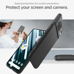 Etui Spigen Liquid Air Google Pixel 8 Matte Black Case