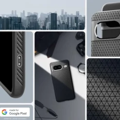 Etui Spigen Liquid Air Google Pixel 8 Matte Black Case