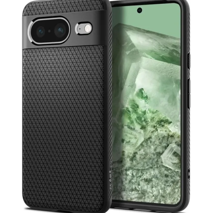 Etui Spigen Liquid Air Google Pixel 8 Matte Black Case