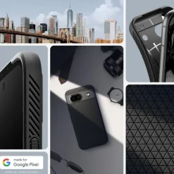 Etui Spigen Liquid Air Google Pixel 8a Matte Black