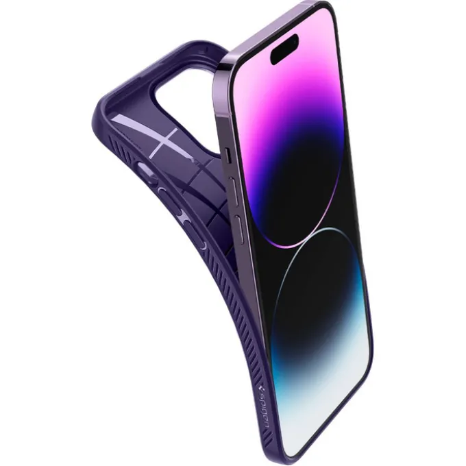Etui Spigen Liquid Air iPhone 14 Pro Deep Purple Case