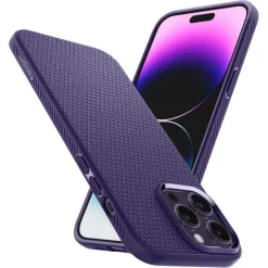 Etui Spigen Liquid Air iPhone 14 Pro Deep Purple Case