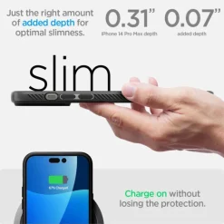 Etui Spigen Liquid Air iPhone 14 Pro Max Matte Black