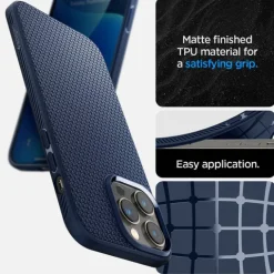 Etui Spigen Liquid Air iPhone 14 Pro Navy Blue