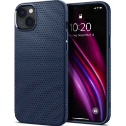 Etui Spigen Liquid Air iPhone 14 Navy Blue