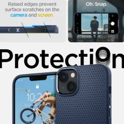 Etui Spigen Liquid Air iPhone 14 Navy Blue