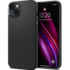 Etui Spigen Liquid Air iPhone 14 Plus Navy Blue Niebieski Case