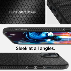 Etui Spigen Liquid Air iPhone 14 Plus Navy Blue Niebieski Case