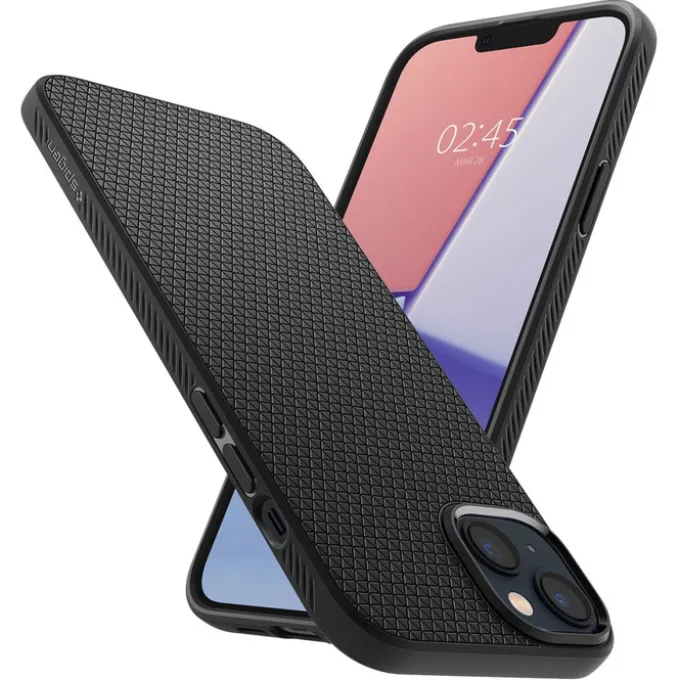 Etui Spigen Liquid Air iPhone 14 Plus Navy Blue Niebieski Case