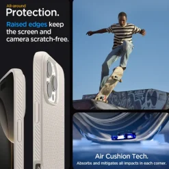 ETUI SPIGEN LIQUID AIR IPHONE 16 PRO MAX NATURAL TITANIUM