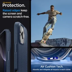 ETUI SPIGEN LIQUID AIR IPHONE 16 PRO MAX NAVY BLUE