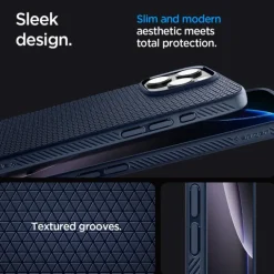ETUI SPIGEN LIQUID AIR IPHONE 16 PRO MAX NAVY BLUE