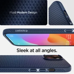 Etui Spigen Liquid Air iPhone 15 Navy Blue Case