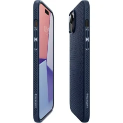 Etui Spigen Liquid Air iPhone 15 Navy Blue Case