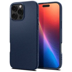 ETUI SPIGEN LIQUID AIR IPHONE 16 PRO NAVY BLUE
