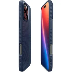 ETUI SPIGEN LIQUID AIR IPHONE 16 PRO NAVY BLUE