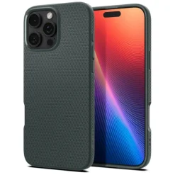 ETUI SPIGEN LIQUID AIR IPHONE 16 PRO ABYSS GREEN