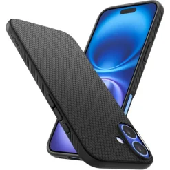 Etui SPIGEN LIQUID AIR IPHONE 16 PLUS MATTE BLACK