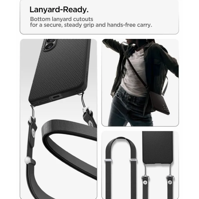 ETUI SPIGEN LIQUID AIR MAG SAMSUNG GALAXY S26+ PLUS MAGSAFE MATTE BLACK