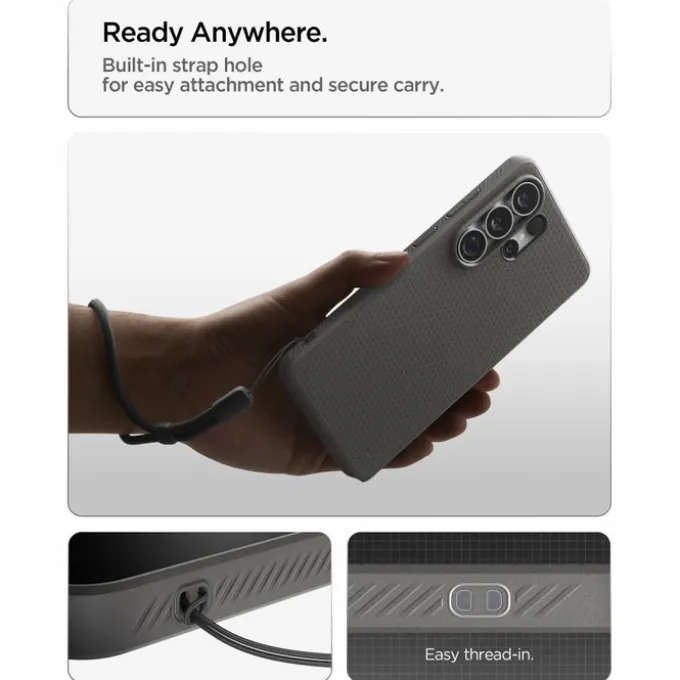 ETUI SPIGEN LIQUID AIR MAG SAMSUNG GALAXY S26 ULTRA MAGSAFE MARBLE GREY