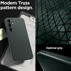Etui Spigen Liquid Air Samsung Galaxy A55 5g Abyss Green Case