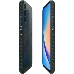 Etui SPIGEN Liquid Air Samsung A34 5g Abyss Green Zielony Case