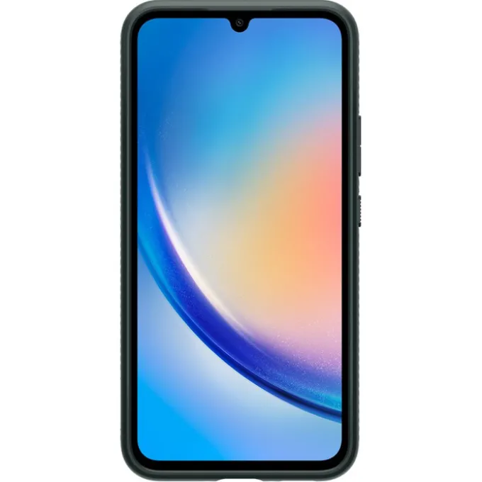 Etui SPIGEN Liquid Air Samsung A34 5g Abyss Green Zielony Case
