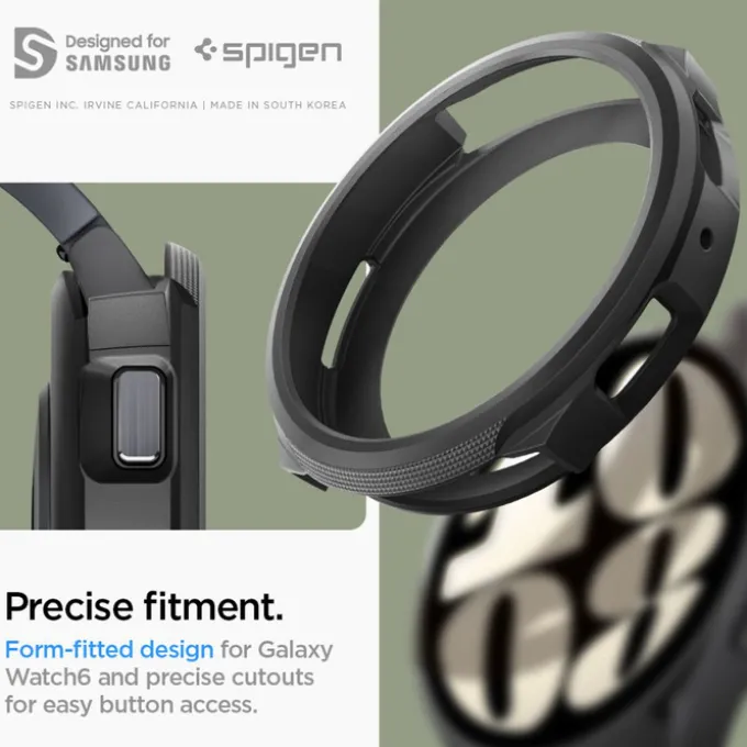 Etui Spigen Liquid Air Samsung Galaxy Watch 6 (40 MM) Matte Black Case