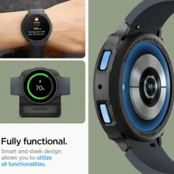 Etui Spigen Liquid Air Samsung Galaxy Watch 6 (40 MM) Matte Black Case