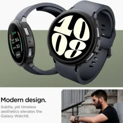 Etui Spigen Liquid Air Samsung Galaxy Watch 6 (40 MM) Matte Black Case