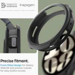 Etui Spigen Liquid Air Samsung Galaxy Watch 6 (44 MM) Matte Black Case